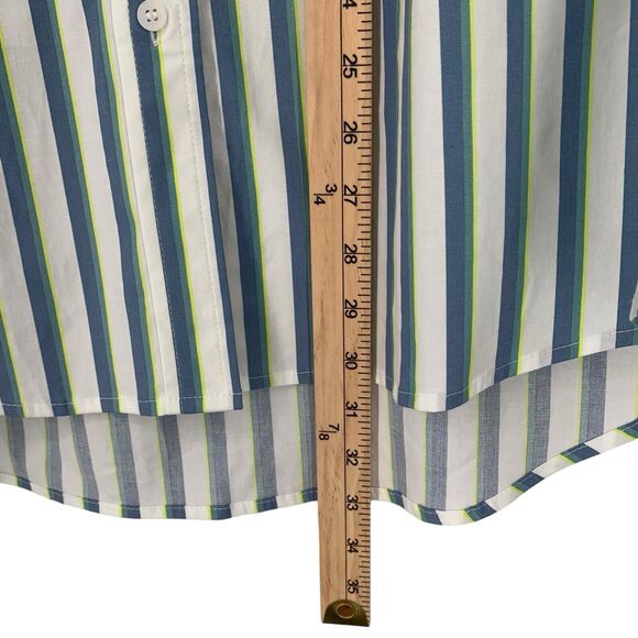 Lane Bryant NEW Stretch No Peek Collection Button Down Blouse Size 18/20 Plus - Picture 4 of 14